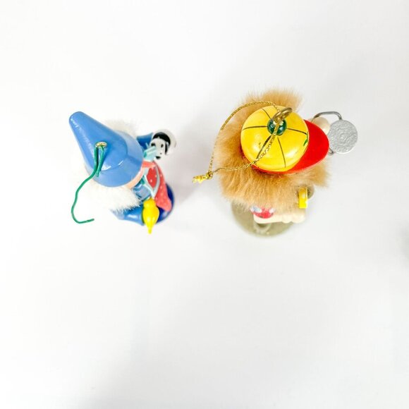 Hallmark Nutcracker Ornaments Frieda Animal Friend Beach 1992 Set of 2 - Picture 5 of 6